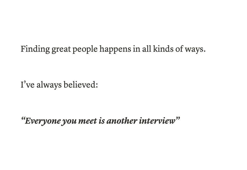 GE CEO Jack Welch on finding great people: