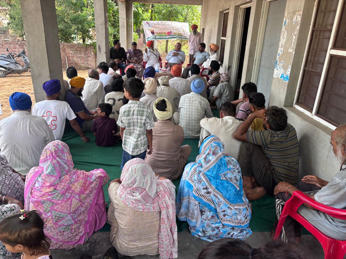 KVKPatiala's tweet photo. KVK Patiala conducted "Viksit Krishi Sankalp Abhiyan" at SwaiSinghWala, Jalalabad, Alohran Kalan, Bazidpur and other villages of Patiala district#viksitkrishisankalpabhiyan #ICAR #agriculture #agriGOI @icarindia @PMOIndia @AgriGoI @gurmeetkhuddian @ChouhanShivraj @BhagwantMan https://t.co/tXq3taGnB9
