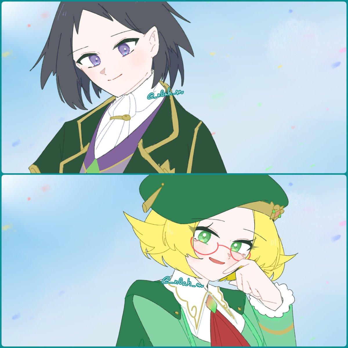 _n0ah_m's tweet image. ネオチャンチェレベル実装1周年‼️おめでとう~~💚
ポマス復帰のきっかけで、ここから沼ったオタクなのでとっても印象深くて大好きなイベントです❣️
制作途中の動画のワンシーンをば……
#ネオチャンチェレベルのここが好き