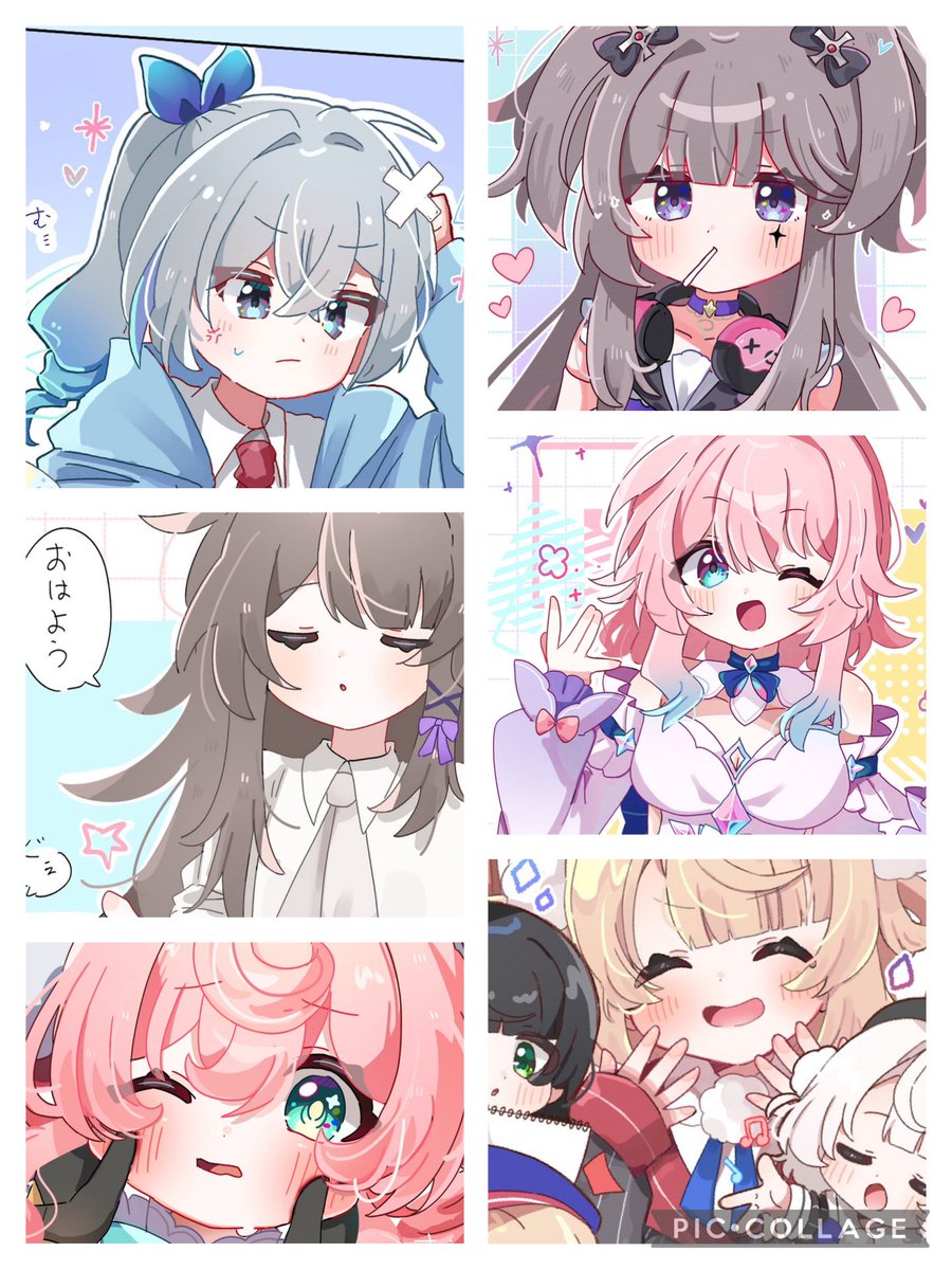 #今月描いた絵を晒そう
ちゃんと描いたのはここら辺! 
