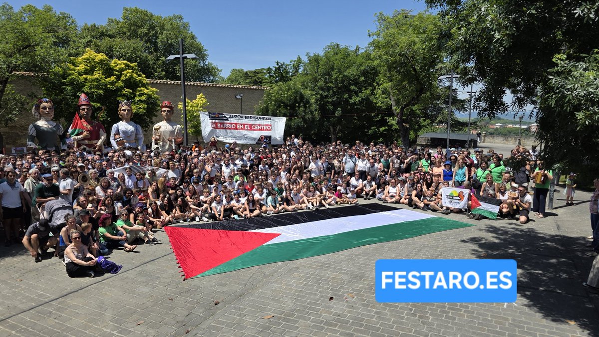 🥳GORA IRUÑEKO ALDE ZAHARRA!!! 
FESTARO.ES
#aldezaharrairuña #aldezaharra #pamplona #iruñea #cascoviejo #navarra #nafarroa