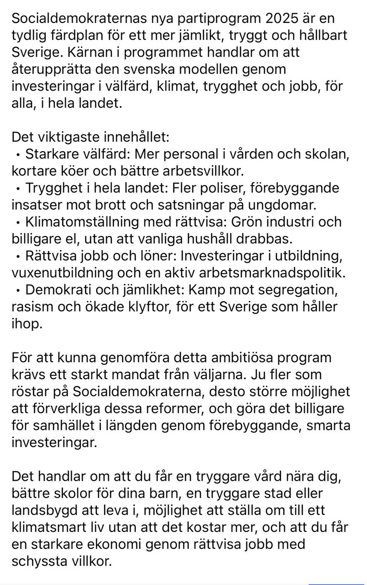 #Socialdemokraternas #partikongres2025 🌹👏🏻❤️
