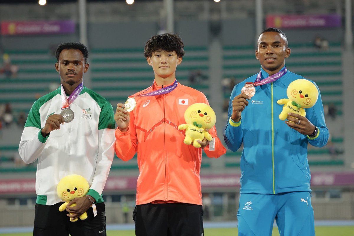 日本陸上競技連盟 tweet media