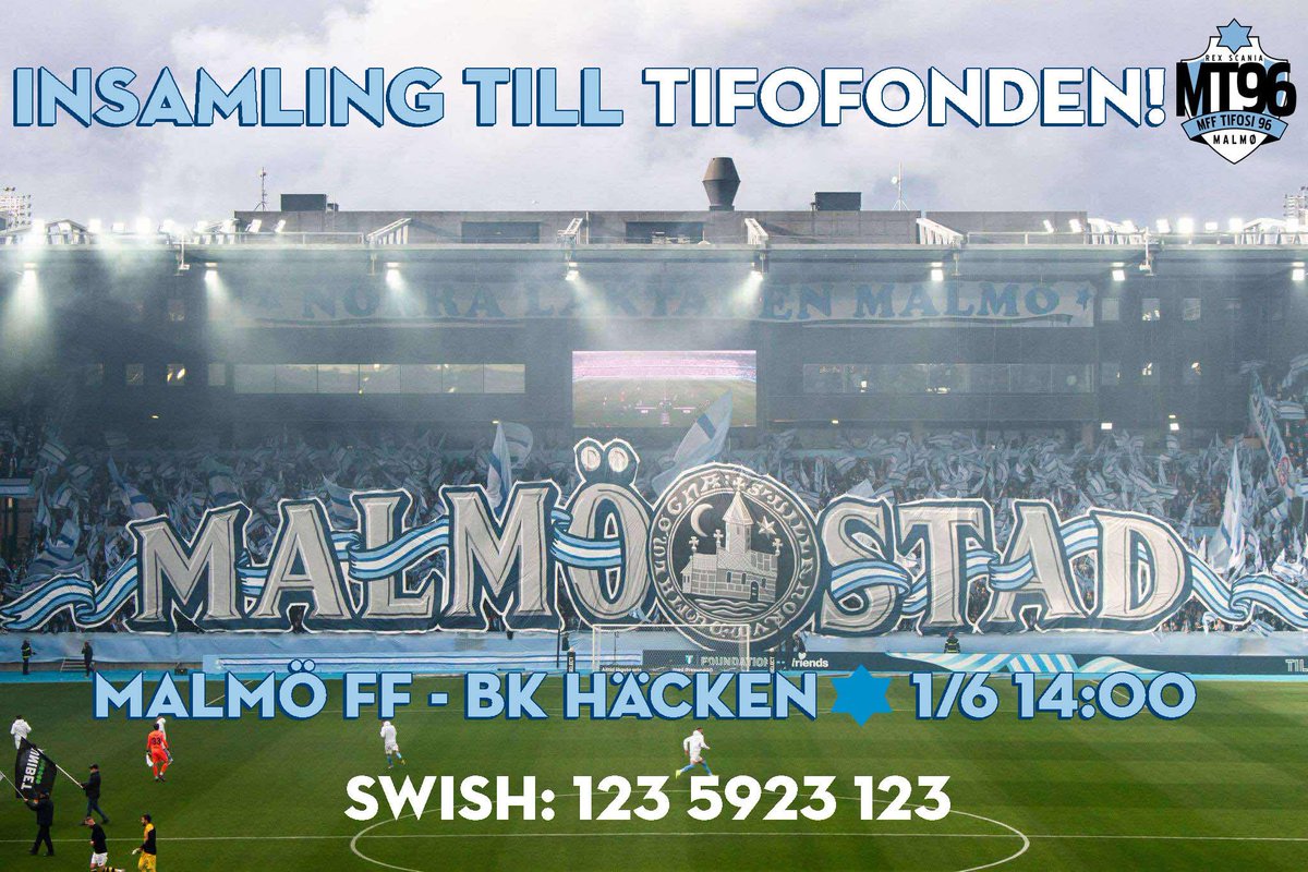 Innan morgondagens match står vi i samtliga Stadions ingångar och samlar in pengar till tifofonden. 
Skänk valfritt bidrag och bidra till fortsatta tifon på vår läktare!