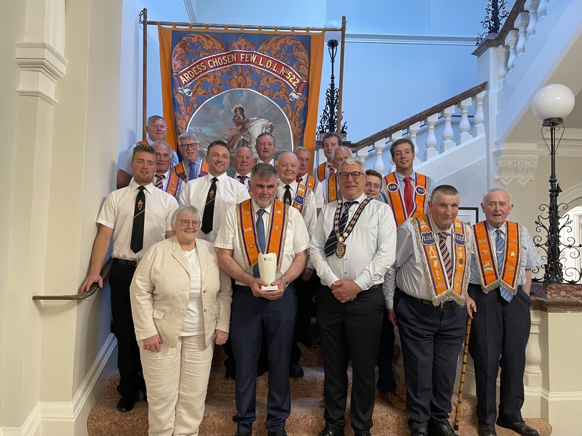 Fermanagh & Omagh District Council (@fermanaghomagh) on Twitter photo Recently the <a href="/ChairFODC/">Chair Fermanagh & Omagh</a> , Councillor John McClaughry, hosted a reception to mark the 60th anniversary of Ardess Accordion Band and the 75th anniversary of LOL 522 Ardess Chosen Few.
Well done to both on these significant milestones👏
To read more👉bit.ly/3Z9239u
#FODC Recently the <a href="/ChairFODC/">Chair Fermanagh & Omagh</a> , Councillor John McClaughry, hosted a reception to mark the 60th anniversary of Ardess Accordion Band and the 75th anniversary of LOL 522 Ardess Chosen Few.
Well done to both on these significant milestones👏
To read more👉bit.ly/3Z9239u
#FODC