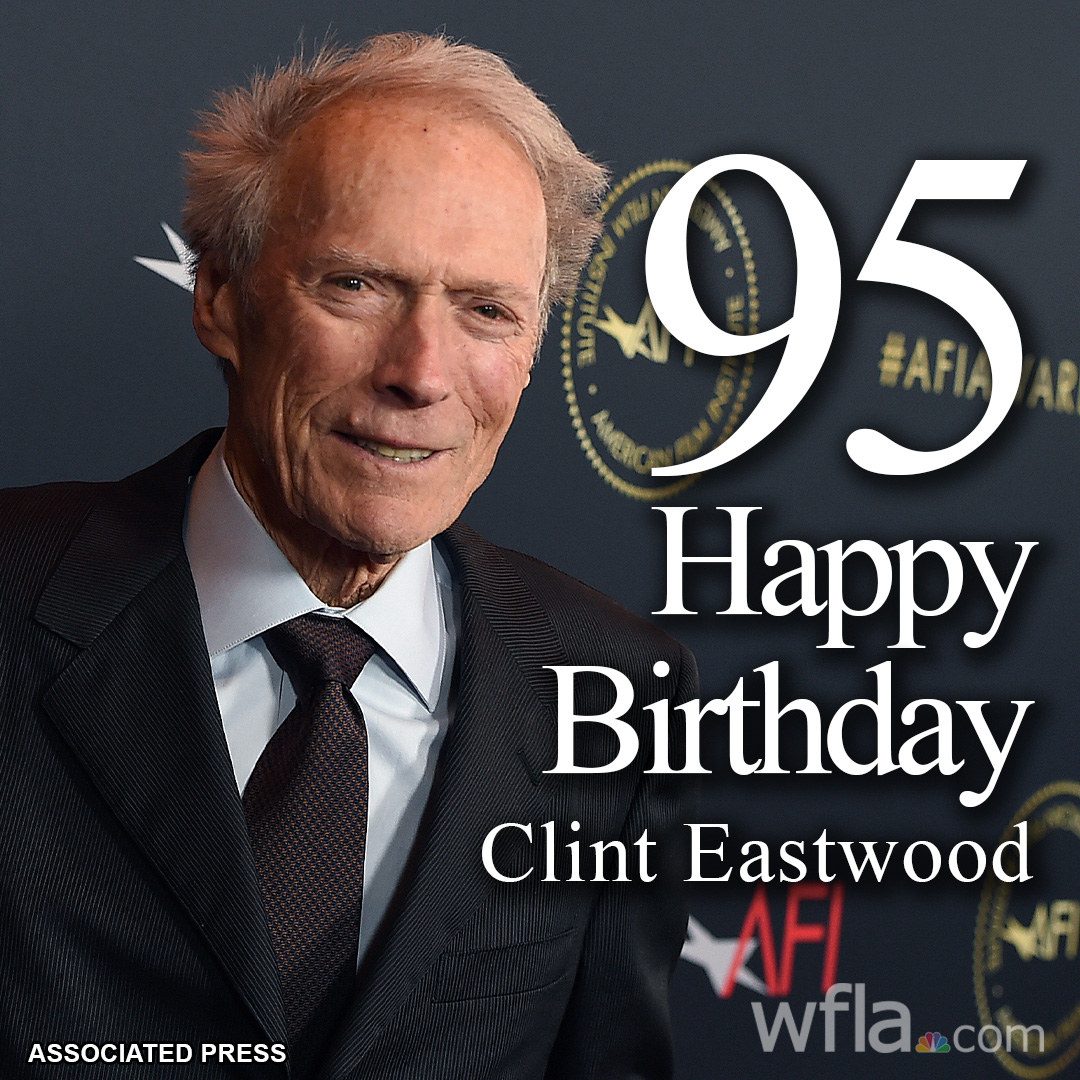 Happy Birthday, Clint Eastwood! 🎂 The legendary actor and director is best known for starring in western films and has won multiple Academy Awards for directing "The Unforgiven" and "Million Dollar Baby." He turns 95 today! bit.ly/4a1yk53