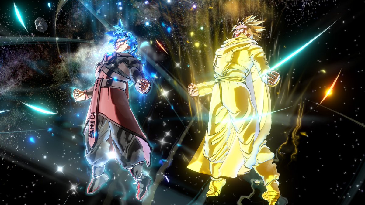 Alright so here's my submission for the fashion contest.
Name: Minato
Race: Saiyan
Age: 35
Forms shown: Base, Super Saiyan 3, Super Saiyan 4 (vs. Rival Super Saiyan God), Ultimate Super Saiyan (w/ Rival Super Saiyan Blue Evolved)
 #DBXV2_SFC25_US