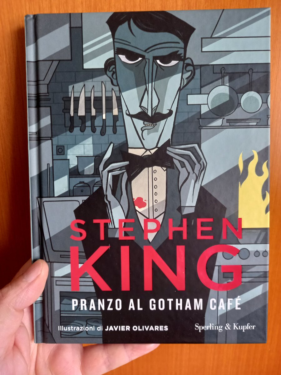 MyRoom237's tweet photo. #KingCollezione #Book90
#PranzoAlGothamCafé #LunchAtTheGothamCafé 
#StephenKing https://t.co/9KHgRWb2nx