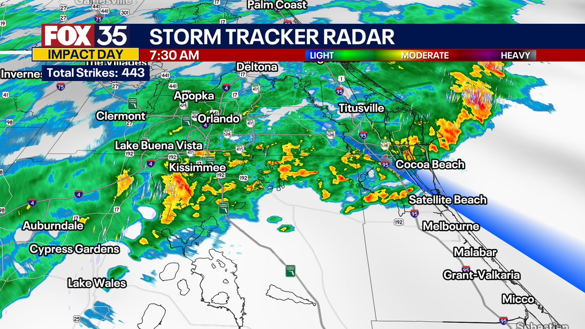 T.J. Springer (@tjspringerwx) on Twitter photo RADAR UPDATE: Our exclusive Storm Tracker Radar is still picking up on plenty of heavy rain across Central #Florida. The <a href="/fox35orlando/">FOX 35 Orlando</a> #ThunderTruck is out this AM monitoring conditions on area roadways. Watch for ponding if you're out and about! #flwx #weather #WeatherUpdate RADAR UPDATE: Our exclusive Storm Tracker Radar is still picking up on plenty of heavy rain across Central #Florida. The <a href="/fox35orlando/">FOX 35 Orlando</a> #ThunderTruck is out this AM monitoring conditions on area roadways. Watch for ponding if you're out and about! #flwx #weather #WeatherUpdate