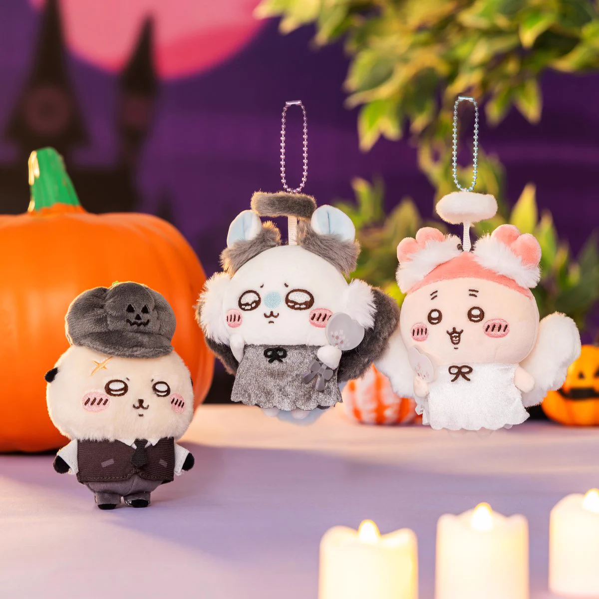 ちいかわ ハロウィン 仮装 秋 季節 マスコット ぬいぐるみ ラッコ モモンガ ちいかわマーケット公式 on X: 