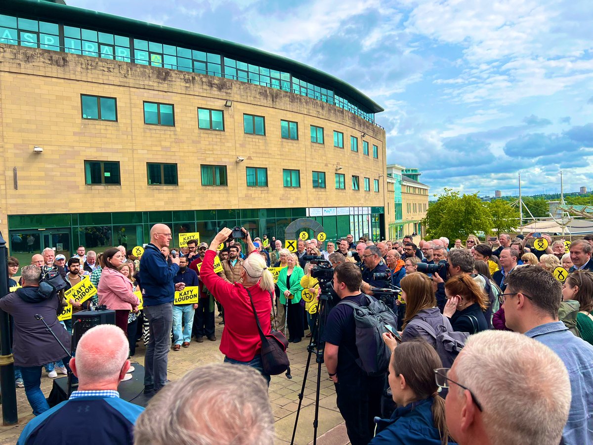 Fraser MacDonald (@fr4ser) on Twitter photo A mammoth team of <a href="/theSNP/">The SNP</a> activists on this final Saturday of campaigning in Hamilton, Larkhall and Stonehouse đ´ó §ó ˘ó łó Łó ´ó ż
SNP candidate <a href="/KatyLoudonSNP/">Cllr Katy Loudon</a> and First Minister <a href="/JohnSwinney/">John Swinney</a> delivered rousing speeches before #TeamSNP took to the doors âď¸ đłď¸ #VoteSNP đś #ActiveSNP A mammoth team of <a href="/theSNP/">The SNP</a> activists on this final Saturday of campaigning in Hamilton, Larkhall and Stonehouse đ´ó §ó ˘ó łó Łó ´ó ż
SNP candidate <a href="/KatyLoudonSNP/">Cllr Katy Loudon</a> and First Minister <a href="/JohnSwinney/">John Swinney</a> delivered rousing speeches before #TeamSNP took to the doors âď¸ đłď¸ #VoteSNP đś #ActiveSNP
