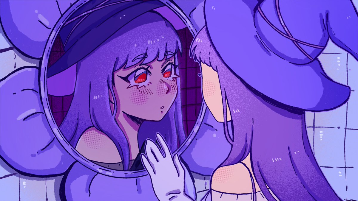 The artworks I did for "Out Of Control" 💜