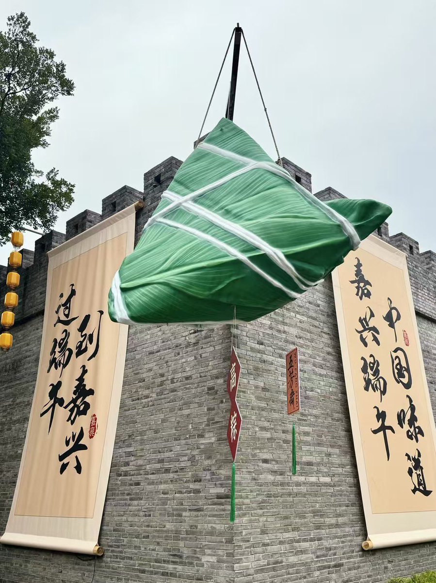 “ 端午安康粽子甜,愿工作顺利有闲钱 ”
