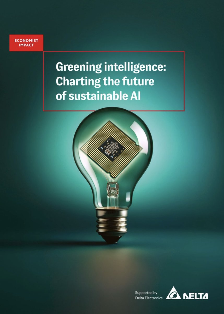 Nafis Alam (@nafisalam) on Twitter photo Greening #intelligence: Charting the future of #sustainableAI-<a href="/economistimpact/">Economist Impact</a>
#Bigdata #Artificialintelligence #GenerativeAI #AI #GenAI #LLM #ESG #SDG #Governance #FinTech #Finserv #Regulation #RegTech
<a href="/Damien_CABADI/">Growth CFO ๐ ๐๏ธ๐บ๐ฆ</a> <a href="/bamitav/">Amitav Bhattacharjee</a> <a href="/mikeflache/">Mike Flache</a> <a href="/Nicochan33/">Nicolas Babin</a>
impact.economist.com/sustainabilityโฆ Greening #intelligence: Charting the future of #sustainableAI-<a href="/economistimpact/">Economist Impact</a>
#Bigdata #Artificialintelligence #GenerativeAI #AI #GenAI #LLM #ESG #SDG #Governance #FinTech #Finserv #Regulation #RegTech
<a href="/Damien_CABADI/">Growth CFO ๐ ๐๏ธ๐บ๐ฆ</a> <a href="/bamitav/">Amitav Bhattacharjee</a> <a href="/mikeflache/">Mike Flache</a> <a href="/Nicochan33/">Nicolas Babin</a>
impact.economist.com/sustainabilityโฆ