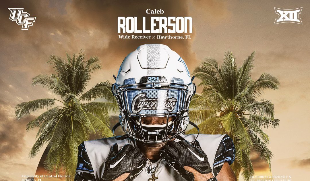 βοΈSidelines - UCFβοΈ (@ssn_ucf) on Twitter photo 89 Caleb βRolloβ Rollerson (<a href="/caleb1rollerson/">Caleb βRolloβ Rollersonβ</a>) days until the home opener:
- 6β2β 205lb Walk-On Redshirt Freshman WR
- From Ocala from <a href="/HHS_Football352/">Hawthorne Hornets</a>
- Had 40 catches for 805 yards & 10 TDs as HS SR
- Ran track & played π in HS, & 2nd on team for points scored & rebounds 89 Caleb βRolloβ Rollerson (<a href="/caleb1rollerson/">Caleb βRolloβ Rollersonβ</a>) days until the home opener:
- 6β2β 205lb Walk-On Redshirt Freshman WR
- From Ocala from <a href="/HHS_Football352/">Hawthorne Hornets</a>
- Had 40 catches for 805 yards & 10 TDs as HS SR
- Ran track & played π in HS, & 2nd on team for points scored & rebounds