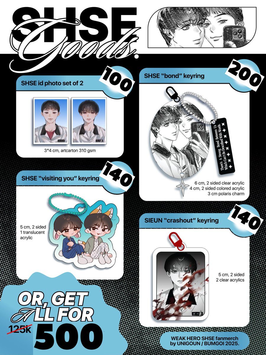 🛒 — #inuokkocartGO wts lfb ph pls help rt

@.bumgoi SHSE GOODS PH GO

base price + fees

DOO: June 3, 2025 — 9pm
DOP: June 3, 2025 — 10pm

ORDER HERE: bit.ly/bumgoiSHSE

t. weak hero, whc, hwjh, suhosieun