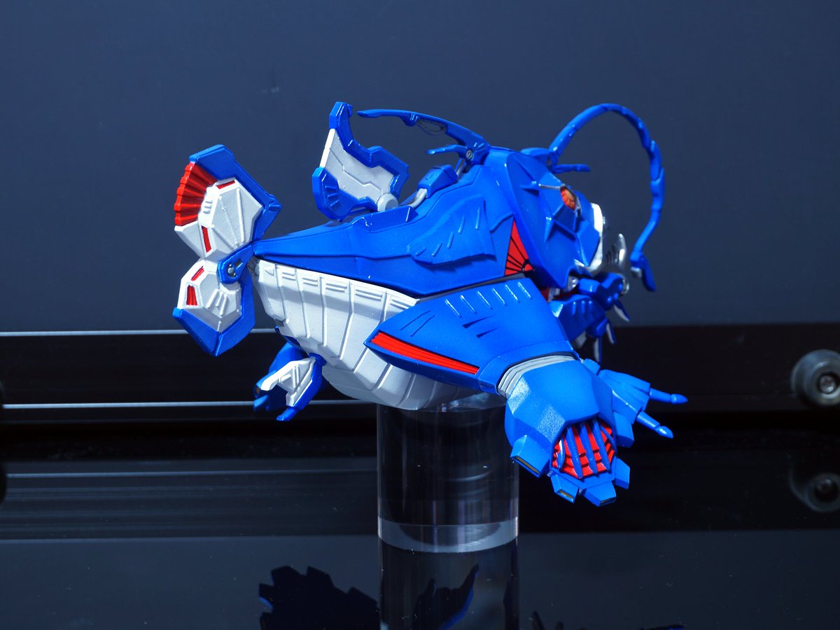 となりのモケイフェスティバル７にて

ダライアスⅡより「アロイランタン」
➡️booth.pm/ja/items/69702…

を販売します(6/8のBOOTH販売のみ）
レジンキャストキット、業者複製。

※原型の嵌合調整が間に合わなかったため、パーツの隙間が気になる場合は調整が必要です。

#となモ7 #ダライアス