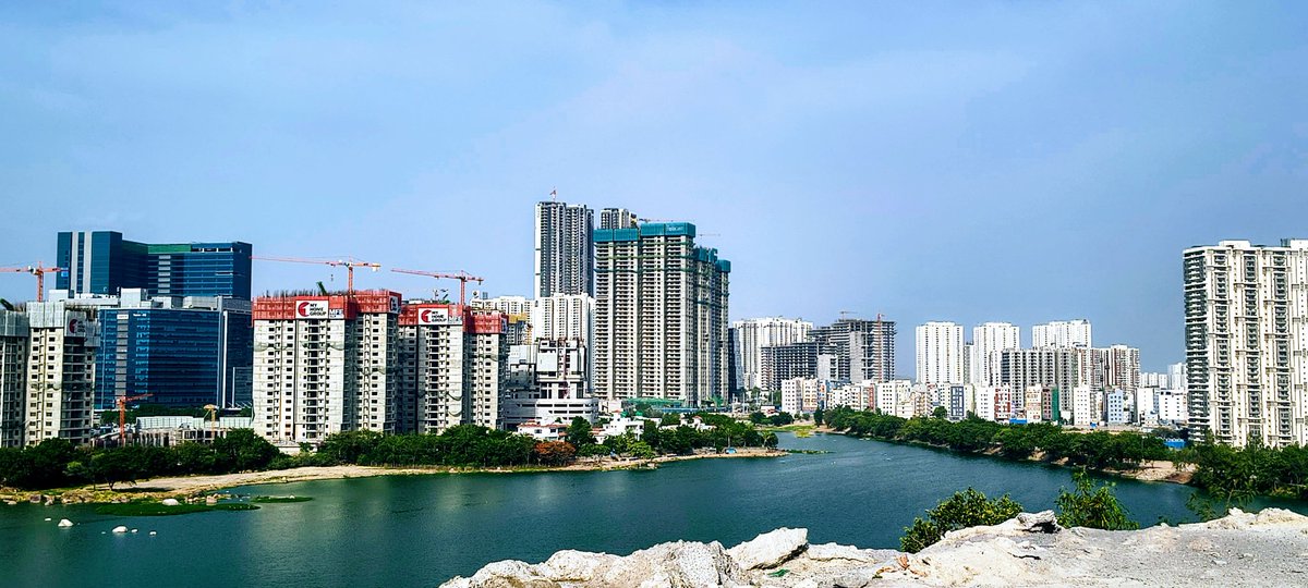 Kokapet Skyline from Neopolis 
#HyderabadHighrises
<a href="/HyderabadMojo/">Hyderabad Mojo</a>