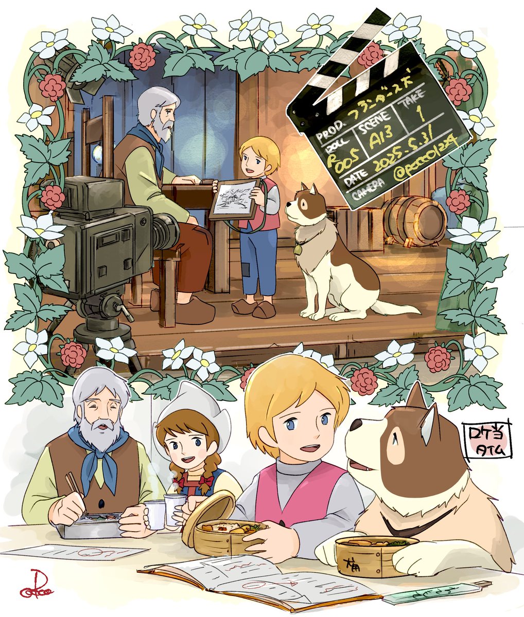 pocco1224's tweet photo. #名作劇場ファンアートの会
#フランダースの犬50周年

🐕🎥🎞️ https://t.co/W2suDpyOFw