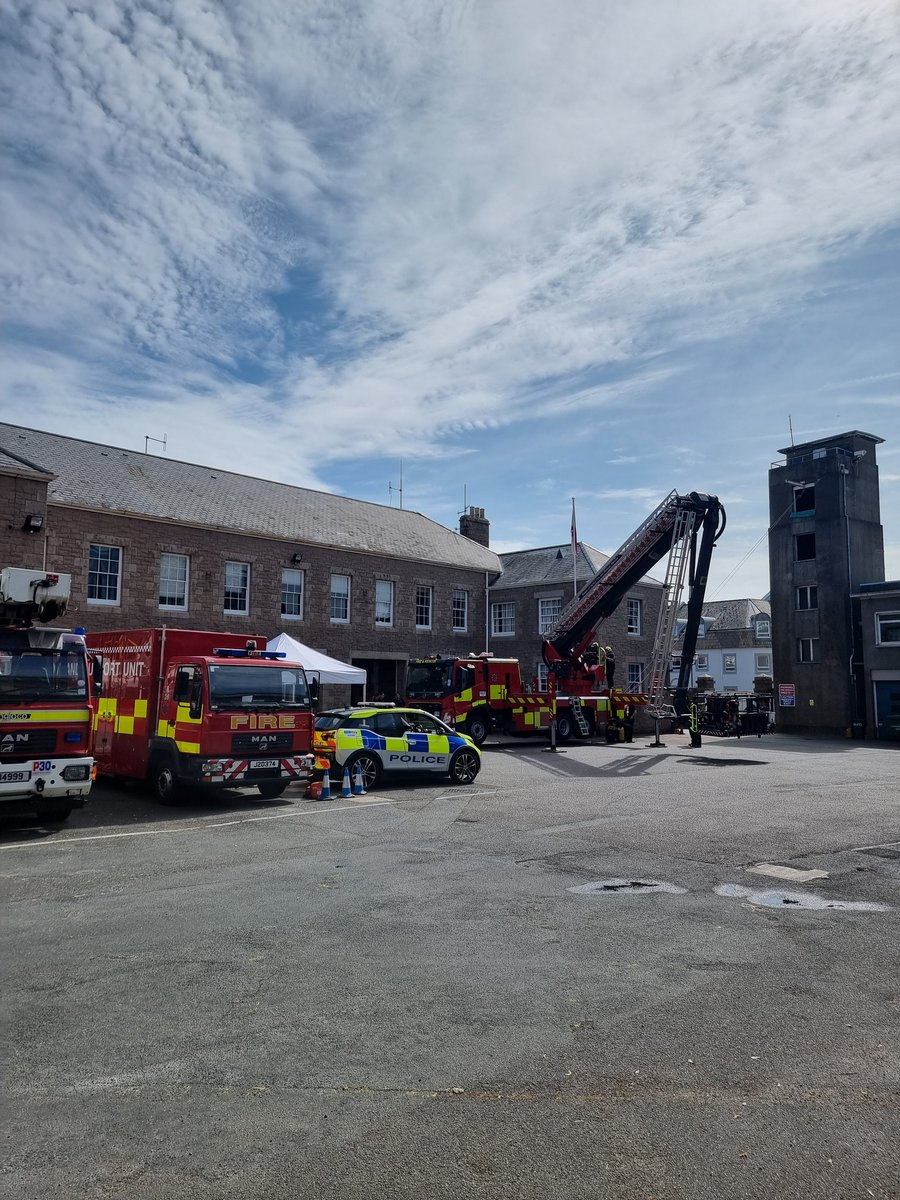 St Brelade's Community Police Officer (@stbreladecom1) on Twitter photo We've been invited down to the JFRS <a href="/JsyFire/">Jersey Fire & Rescue</a> to be part of their open day today. Come down and take a look around. We have our bike and response car here, but are slightly over shadowed by some huge red fire trucks. There's even a boat !. We've been invited down to the JFRS <a href="/JsyFire/">Jersey Fire & Rescue</a> to be part of their open day today. Come down and take a look around. We have our bike and response car here, but are slightly over shadowed by some huge red fire trucks. There's even a boat !.