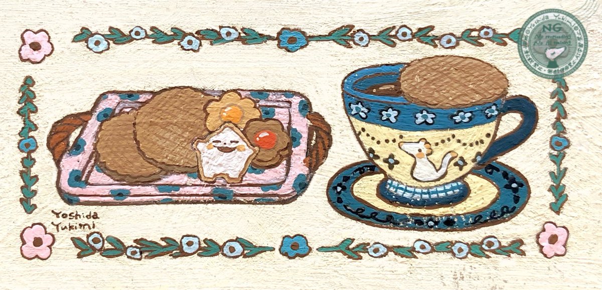 「ちょっと一息」
#ほのぼのかふぇたいむ