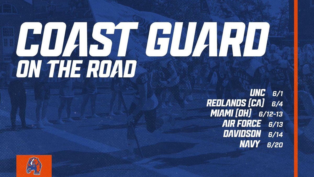 Can’t get to our camp June 27th? 
We are ON THE ROAD in June too! 
Looking for guys who WIN for our football program and OUR NATION.
Let us know where you are!
Coast Guard Football: The ONLY D3 program that is FREE!