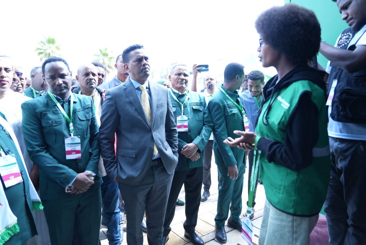 H.E. Dr. Kassahun Gofe, Minister of the Ministry of Trade and Regional Integration visited our booth, underscoring the importance of public-private partnerships in driving economic growth.