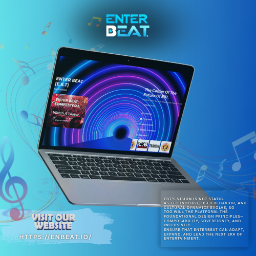 enterx2025's tweet photo. @enterbeat2025 is the future of music!

Check our official website, it's time you dive in. From regular festivals and streaming to earning crypto🔥

Watch out for what's next 🫶

📲 Explore the ecosystem
💡 Join the movement

👉 https://t.co/pnxh0zz3jM

#EBT #Web3Music https://t.co/zwm6Ek6lif