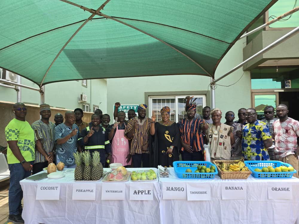 Ofeibz's tweet photo. We ended May with a Fruity Traditional Friday here at Zoomlion Private Services Limited. We shared fruits, celebrated our wins, and marked the final day of Employee Month, a special reminder that every member of our team matters.
#ZLPSL #EmployeeMonth https://t.co/yhcDutA44C