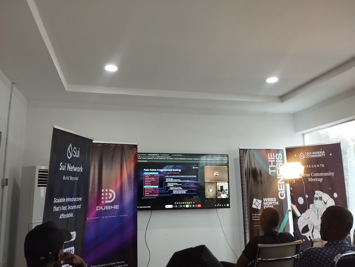 It's been a while to attend an IRL event, 
Feeling so excited And grabbing more knowledge.

This is amazing <a href="/SuiBuidl/">SuiBuidl</a> 
<a href="/rsadiqra/">Sadiq 🧑🏽‍🚀</a> 
<a href="/ArewaGadgetPlug/">ArewaGadgetsPlug</a> 
<a href="/bilal_salau/">Billiøns</a>
<a href="/mariyabills/">mariya bills</a>
<a href="/SuiNetwork/">Sui</a> 
<a href="/Glord106/">Glørd.Sign🧡</a>
#dubhe_suibuidl
#suiframofficial
#walrusprotocol