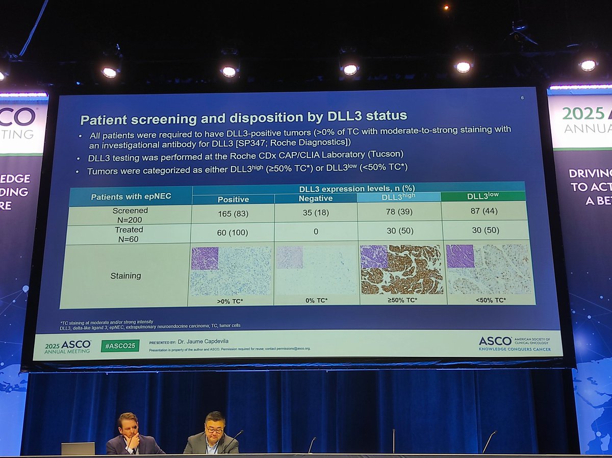 Alejandro Garcia (@alej_garciamd) on Twitter photo We all know <a href="/Ja_Capdevila/">Jaume Capdevila</a> magnificent presentation about Obrixtamig in epNECs. But let's go further! The first time the cut-off point of DLL3 positivity is revealed. We know it for Tarlatamab in SCLC? Is it better % or H-score? What do you think? <a href="/GrupoGetne/">Grupo GETNE</a> <a href="/ENETS_ORG/">ENETS</a> <a href="/NANETS1/">NANETS</a> We all know <a href="/Ja_Capdevila/">Jaume Capdevila</a> magnificent presentation about Obrixtamig in epNECs. But let's go further! The first time the cut-off point of DLL3 positivity is revealed. We know it for Tarlatamab in SCLC? Is it better % or H-score? What do you think? <a href="/GrupoGetne/">Grupo GETNE</a> <a href="/ENETS_ORG/">ENETS</a> <a href="/NANETS1/">NANETS</a>
