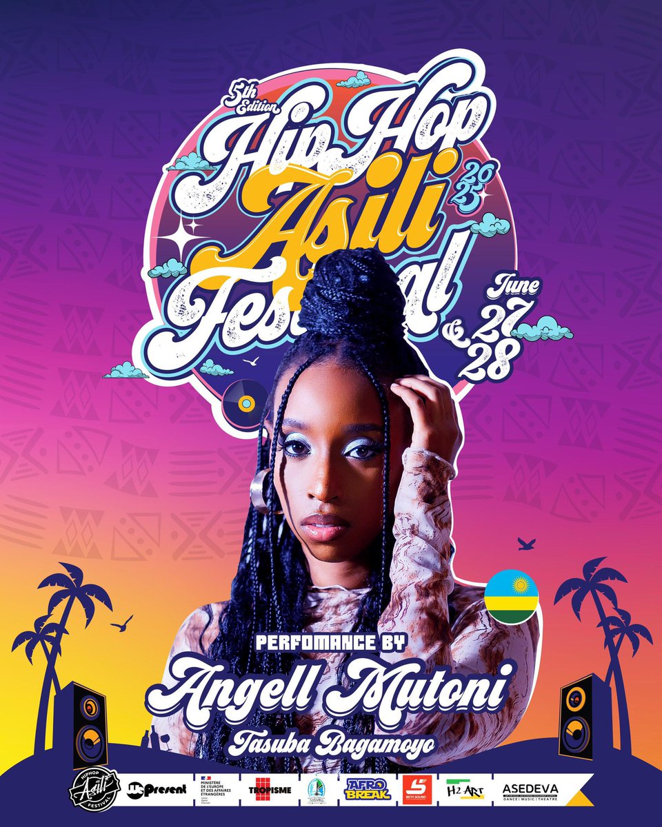 This year’s <a href="/HiphopAsili/">Hip Hop Asili Festival</a> Festival takes place in Bagamoyo (TASUBA) and we will have the pressure of having the incredible <a href="/AngellMutoniRw/">AngELL🌸🦋🇷🇼</a> with us.. 

🔥🔥🔥 #DontMissThis