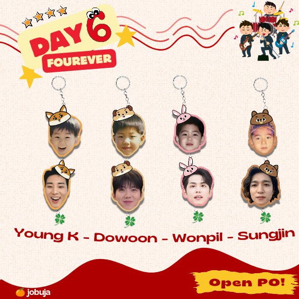 jobujaID's tweet photo. ♡retweet &amp; likes are appreciated♡

Haii My day!! 🍀
Keychain DAY6, open PO!! 🍀💖
Kolektor keychain yukk tambah lagi koleksinya💞 

💸 25.500
🏡 Bandung
🗓️ 5-7hari 
❌ adm Oren
order DM/co langsung via 🍊👇🏻💘 
🍊 https://t.co/WMmWz9JGZf
#DAY6 #SUNGJIN #YOUNGK #WONPIL #DOWOON https://t.co/NFwa8GS3wC