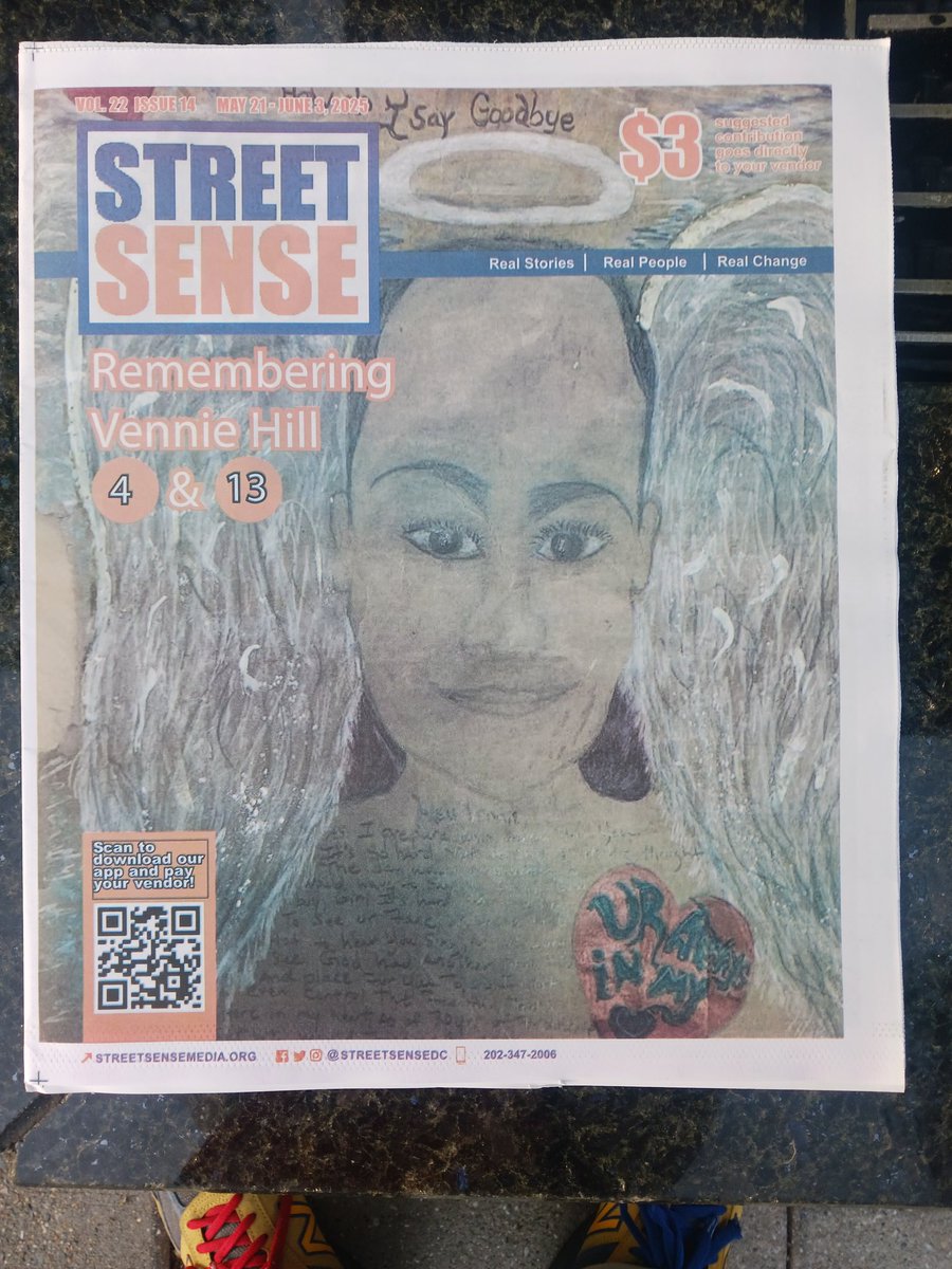 🎉📣 Good morning, Washingtonians!

🚨 A special alert from award-winning columnist &amp; Street Sense writer Jeffrey McNeil 📰✍️

🔥 Today’s edition is MOVING FAST — this cover has folks calling it a collector’s item! I’ve got fewer than 100 copies left and they are flying.

🗞️ For