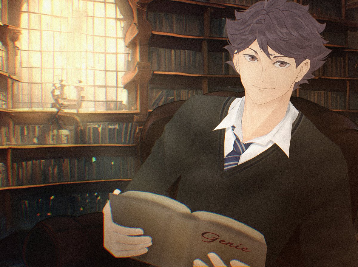 ハリーポッター　×　及川先輩

完成直前にミスって削除しちゃって心折れたけど…
イチからまた頑張って描ききった自分を褒めてあげようと思います😗🩵

#ハイキュー
#ハイキュー絵描きさんと繋がりたい 
#ハリポタパロ
#パロ
#ハリポタ
#絵描きさんと繋がりたい 
#絵描きさんフォロバ１００