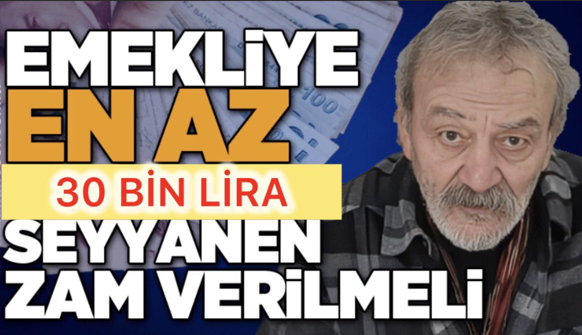 Artan Hayat Pahalılığında Emekli  Temel İhtiyaçlarını Karşılayamaz Hale Geldi

Emekliye  En Az 30 Bin TL Seyyanen Şarttır 

#EmekliDardaSeyyanenNerde
#5000KısmiDardaYasaNerde