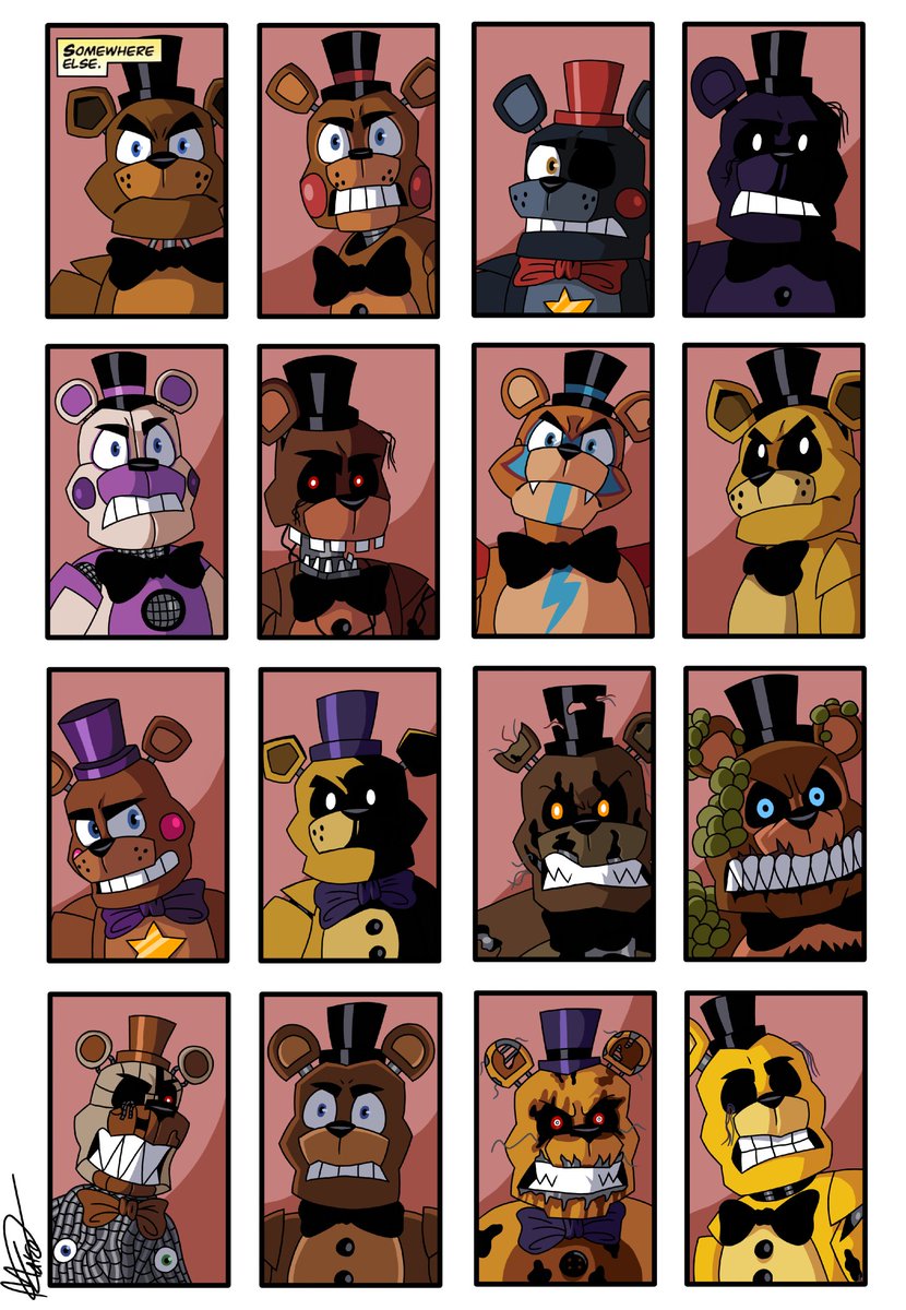 _MarcoBP_'s tweet image. Fazbear War.
#FNaF #FNaFfanart #Invincible #Invinciblefanart