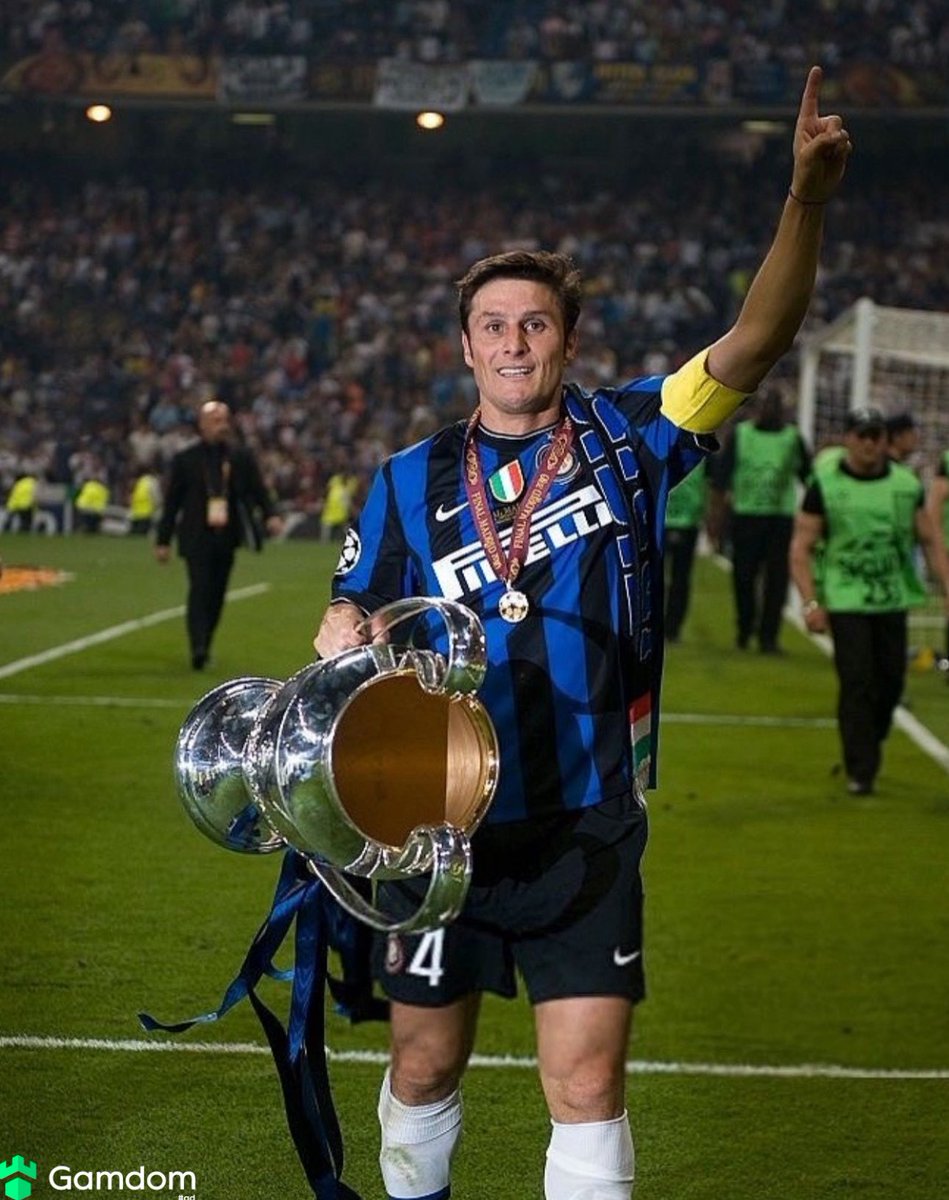 Javier Zanetti: “Top 5 players to have played in the Champions League? Messi, Ronaldo (Brazilian), Ryan Giggs, Paolo Maldini, and Xavi.” <a href="/BBCSport/">BBC Sport</a>