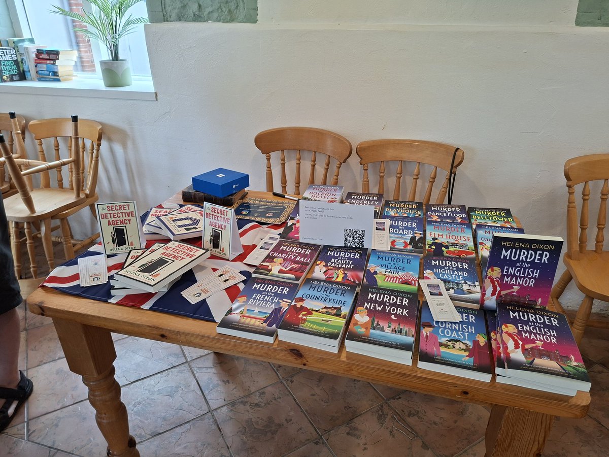 Last day of #histficMay and I'm working on book 22 of the Miss Underhay series and book 4 of the Secret Detective Agency.