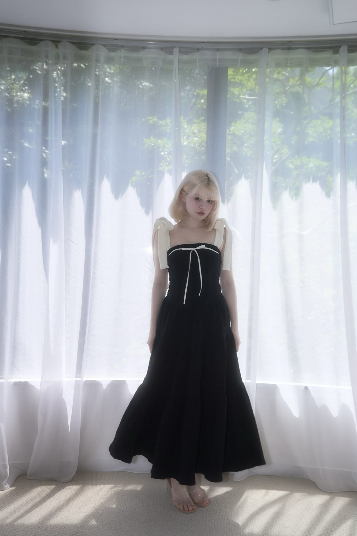 ワンピース andmary Natalie long dress ivory ANDMARY】Natalie long dress