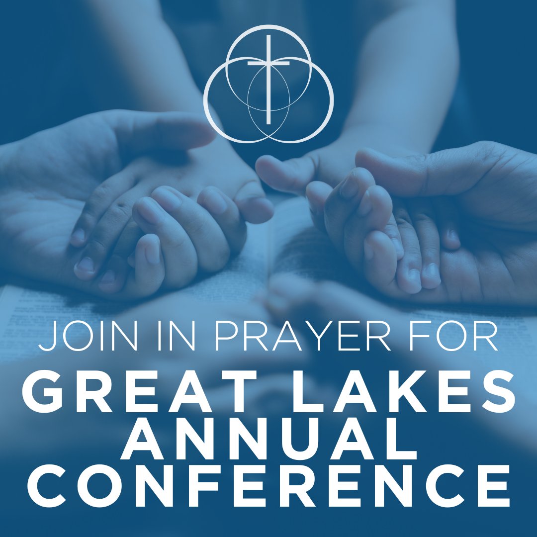 GlobalMChurch's tweet photo. 🌟 Pray Boldly | Great Lakes AC
The Assembly of Bishops is praying over the Great Lakes Annual Conference this week—covering leaders, staff & cabinet. Join us in seeking the Spirit’s guidance. 🙏
📖 Prayer points: https://t.co/VMfhFunIyD
#PrayBoldly #GreatLakesAC #GMC #Prayer https://t.co/nGNYDCulWj