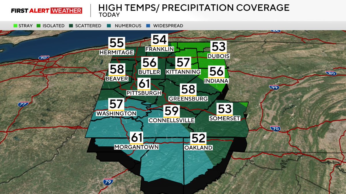 KDKA (@kdka) on Twitter photo #WEATHER: While most of the steady rain has moved on, we still have some lingering showers on Saturday. <a href="/Trey_KDKAWx/">Meteorologist Trey Fulbright</a> has your Saturday morning forecast. cbsnews.com/pittsburgh/new… #WEATHER: While most of the steady rain has moved on, we still have some lingering showers on Saturday. <a href="/Trey_KDKAWx/">Meteorologist Trey Fulbright</a> has your Saturday morning forecast. cbsnews.com/pittsburgh/new…
