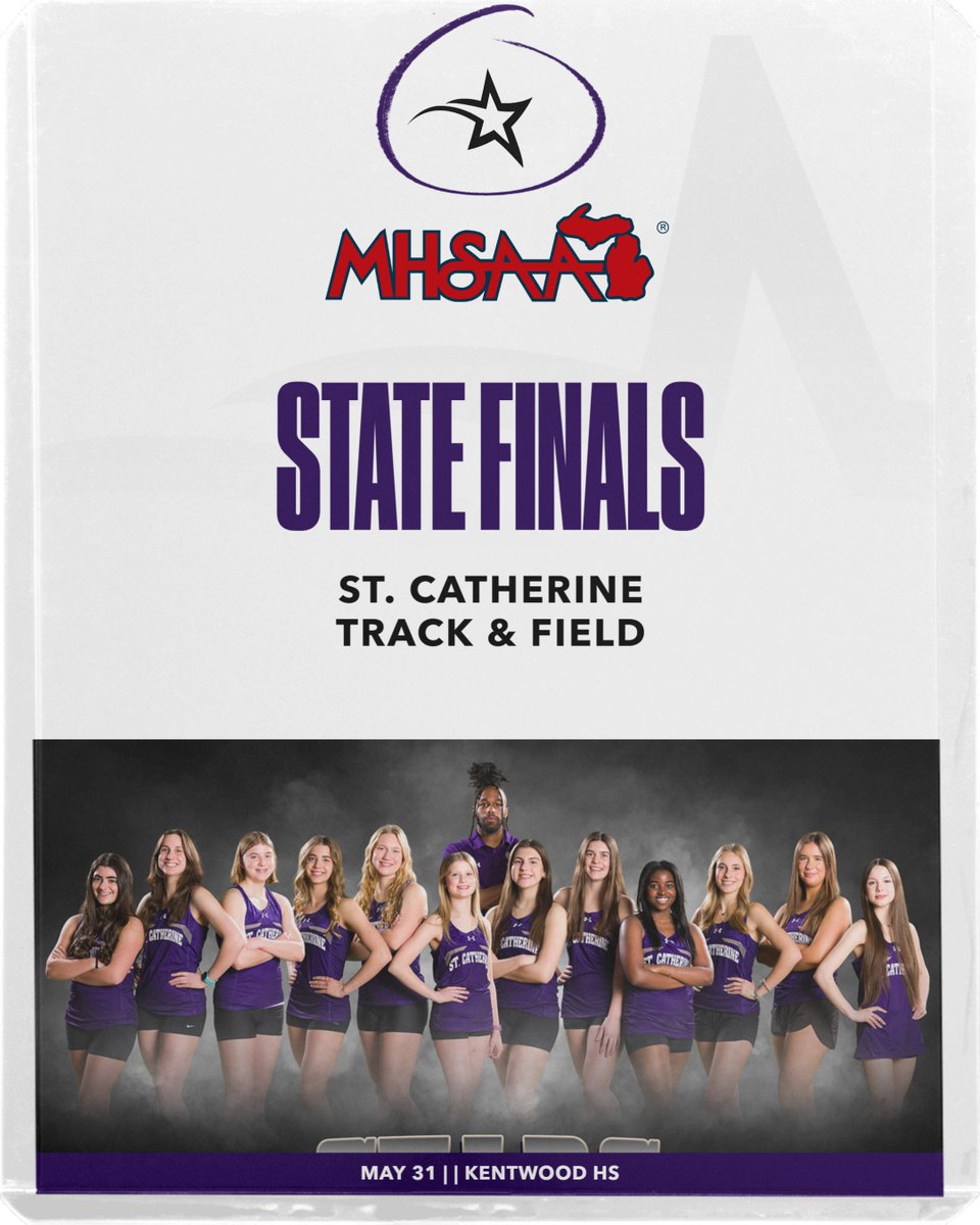 Good luck to our Track &amp; Field team at the State Finals! 🏃‍♂️🏃‍♀️💨
Your dedication, hard work, and passion have brought you this far—now it is time to give it everything you’ve got. We are all cheering for you—go make it count!