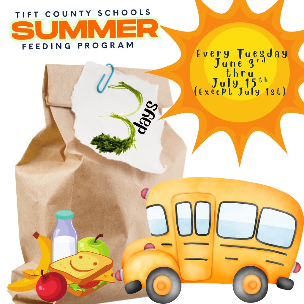📅 3 Days to Go!
Only 3️⃣ more days!
💙 Nutritious.
💛 Convenient.
❤️ FREE.
Join us Tuesdays this summer—starting June 3!
#4theT