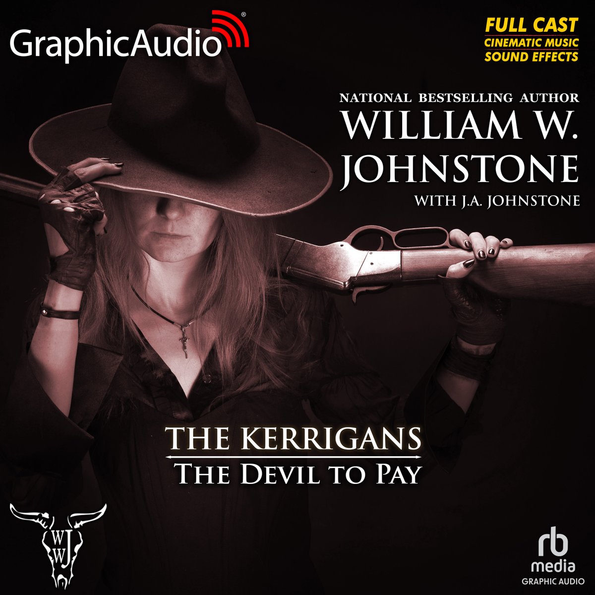GraphicAudio (@graphicaudio) on Twitter photo NEW RELEASE! The Kerrigans 5: The Devil to Pay by <a href="/wwjajohnstone/">William W. Johnstone</a>. loom.ly/v0FvI7Q. The Kerrigans have fought long and hard to carve out their own piece of heaven on the Texas frontier. And when evil comes knocking at their door, with guns blazing, there'll be hell to NEW RELEASE! The Kerrigans 5: The Devil to Pay by <a href="/wwjajohnstone/">William W. Johnstone</a>. loom.ly/v0FvI7Q. The Kerrigans have fought long and hard to carve out their own piece of heaven on the Texas frontier. And when evil comes knocking at their door, with guns blazing, there'll be hell to