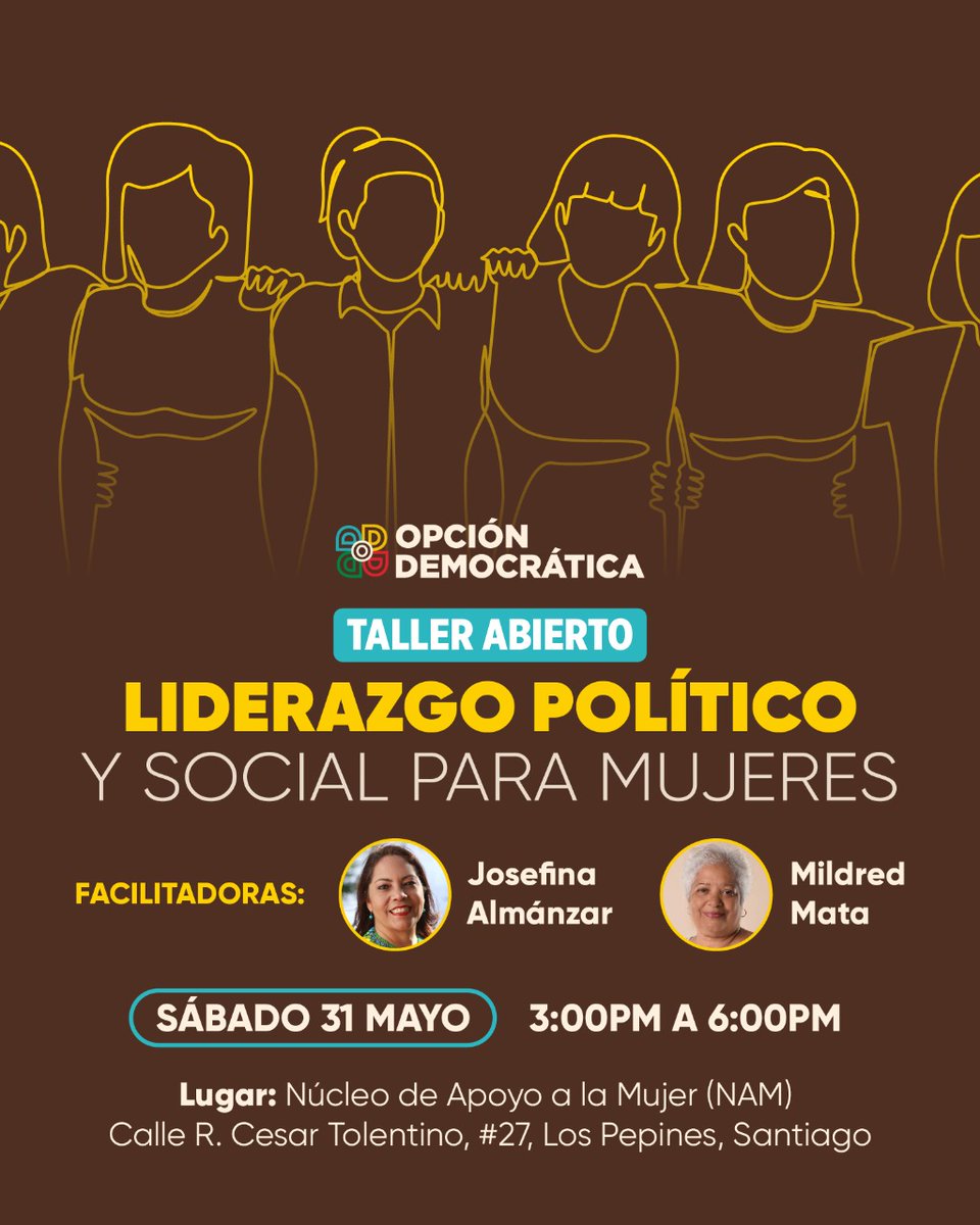 Hoy nos encontramos.🤎 
<a href="/O_Democratica/">Opción Democrática</a>