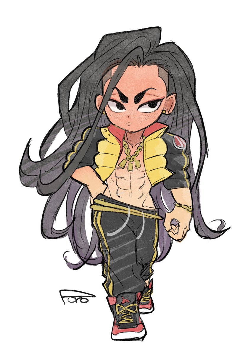 #今月描いた絵を晒そう

デフォルメが多めでした(  ऀ⍢  ऀ) 