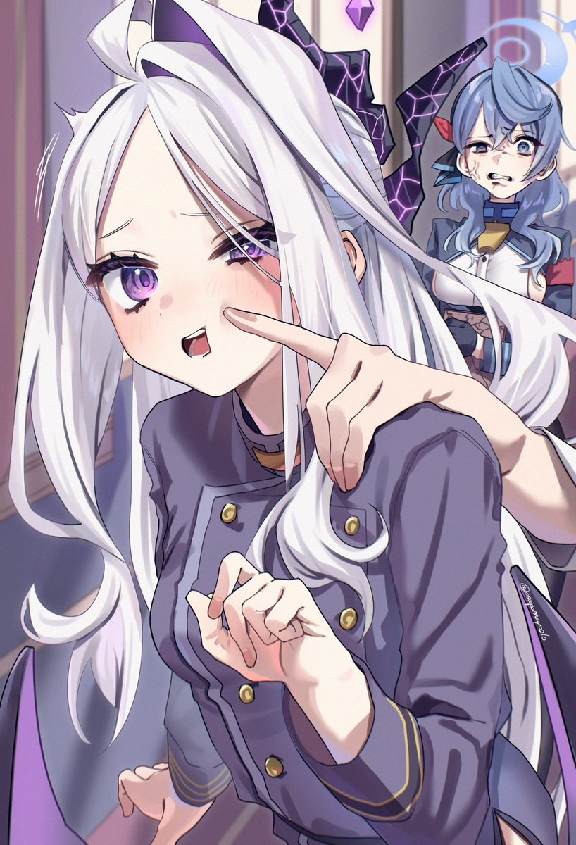 ブルアカ「今月はちゃんとした絵20枚くらい描いてたみたい もう