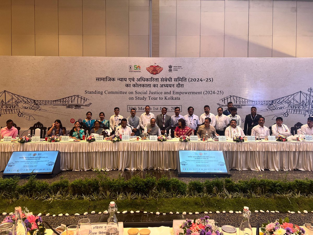 DVC proudly hosted the Parliamentary Standing Committee on Social Justice &amp; Empowerment during their Study Tour to Kolkata! 
Discussions focused on DVC’s impactful #CSR work &amp; commitment to inclusion, SC/ST/Divyangjan welfare &amp; reservation.

#DVC #SocialJustice  #StudyTour2025