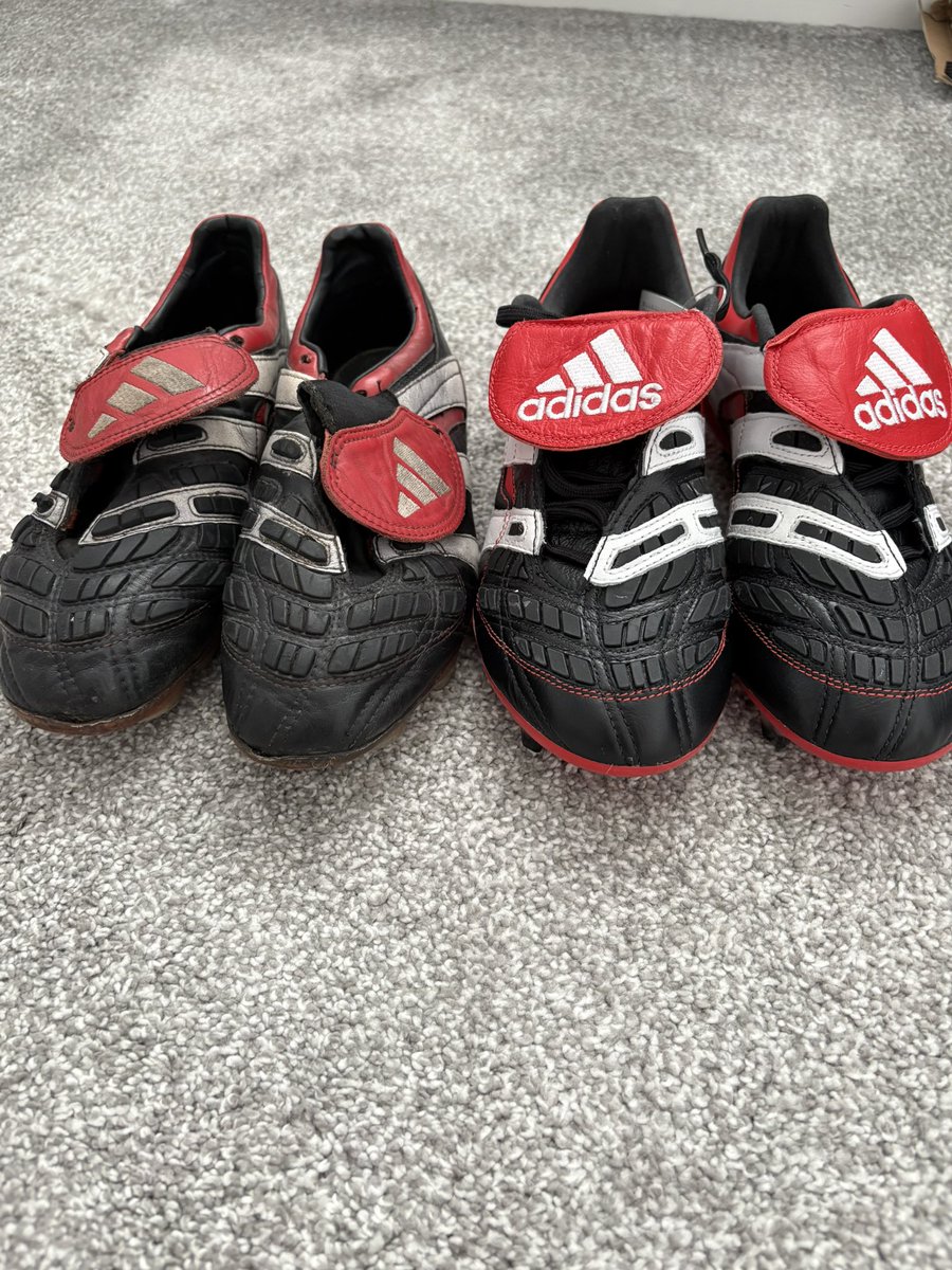 KerryMorgan11's tweet image. 1998-2018 

WOW
What a boot these were.
Just had to be done 🔥

#accelerators
#predators
